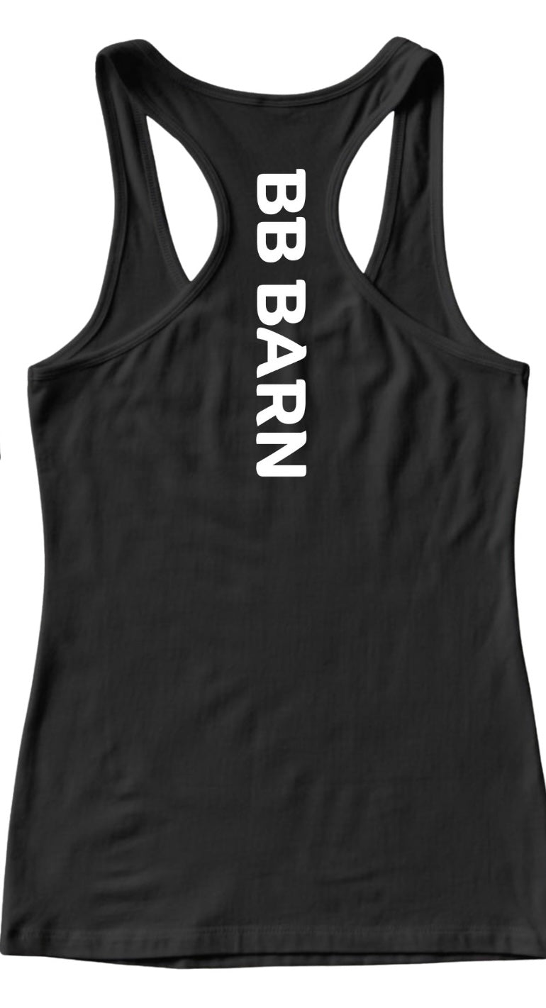 BB Barn Horse Woman's Ideal Racerback Tank