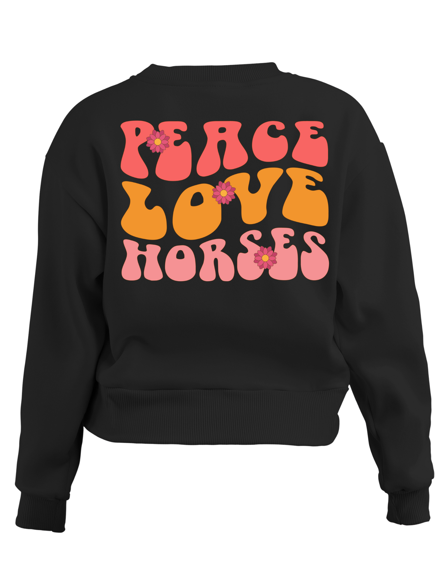 BB Barn Peace, Love, Horses Sweatshirt
