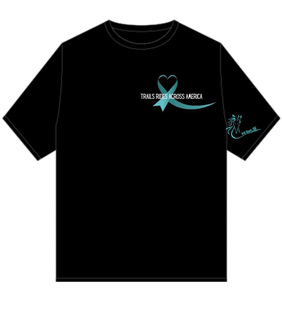 PTSD Trail Rides Across America - HOPE Crewneck T-Shirt