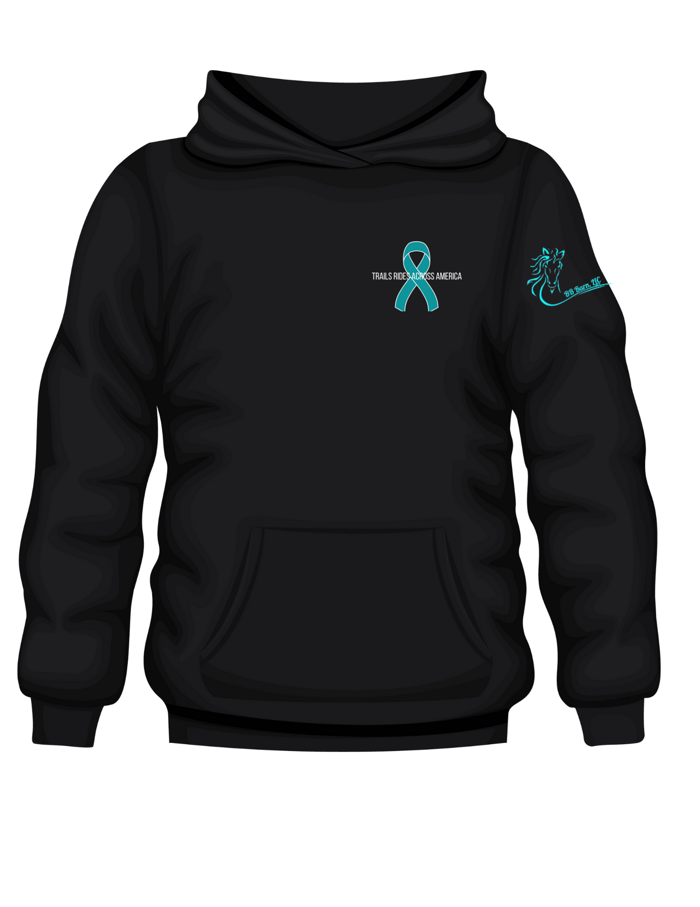 PTSD Trail Rides Across America - PTSD Warrior Hoodie