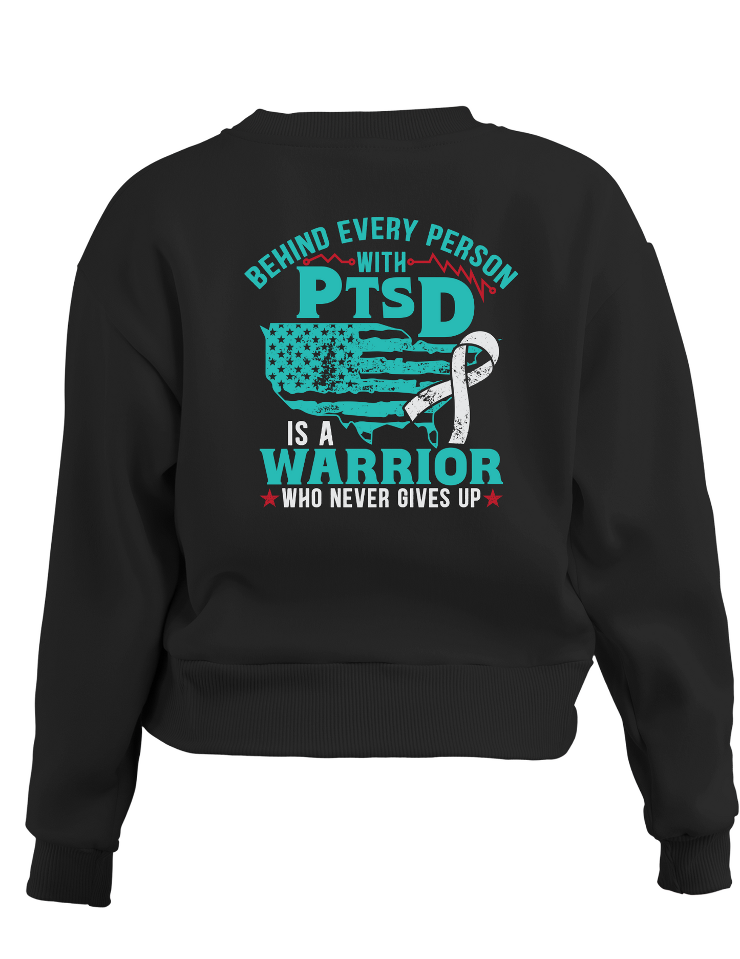 PTSD Trail Rides Across America - PTSD Warrior Sweatshirt
