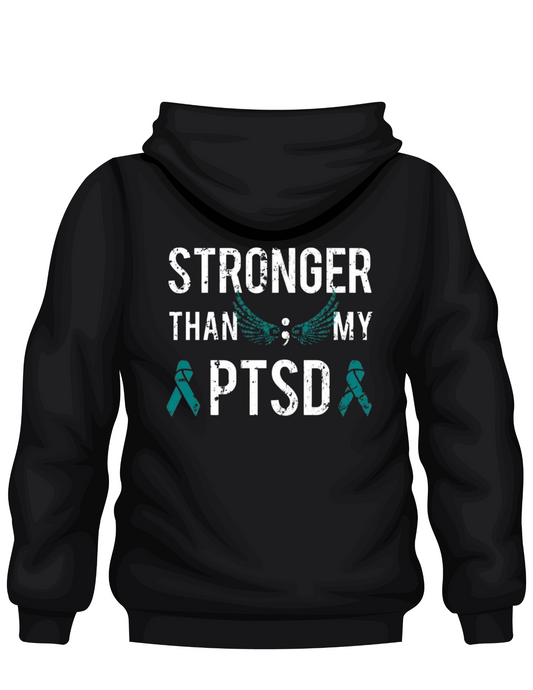 PTSD Trail Rides Across America - "Stronger Than My PTSD" Hoodie