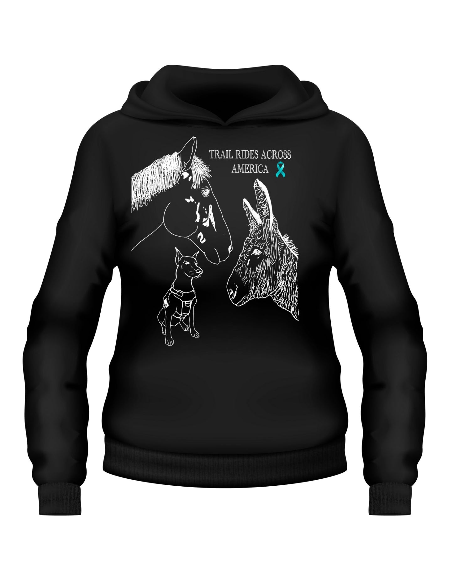 Trail Rides Across America 2025 Hoodie